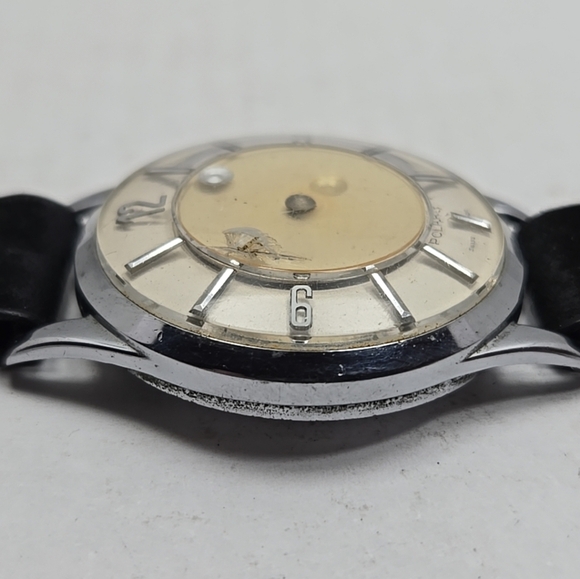 Mens Vintage Polaris Mystery Dial 1960s Manual Wind Watch Runs Read Description - Picture 14 of 16
